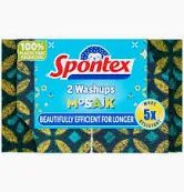 SPONTEX WASHUPS 2PK     19403161 D71663