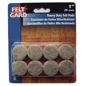 FELT GARD H/DUTY FELT PADS 25MM 9952