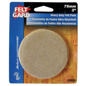 FELT GARD H/DUTY FELT PADS 75MM