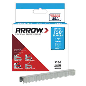 ARROW T50 STAPLE 1/4″ 6MM