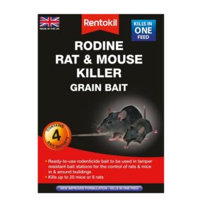 RENTOKIL RODINE RAT  MOUSE KILLER 4PK