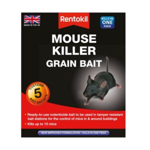 RENTOKIL MOUSE GRAIN BAIT 5PK