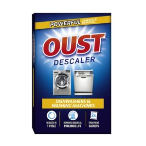 Oust Dishwasher, Washing Machine Cleaner/ Descaler x2