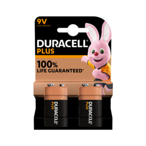 DURACELL 9V BATTERY 2PK