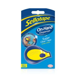 SELLOTAPE 18MM X 15MT TAPE+DISPENSER