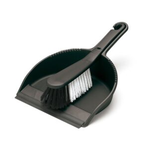 Addis Soft Dustpan amp; Brush Black