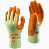 SIZE 9 SHOWA GLOVES ORANGE