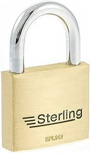 STERLING 40MM BRASS PADLOCK