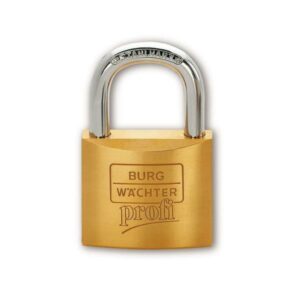 BURG WACHTER 50MM BRASS PADLOCK