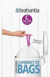 BRABANTIA 12L BIN LINERS (20)