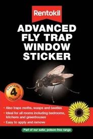 FF75 ADV FLY TRAP WINDOW STICKER X4 (12)