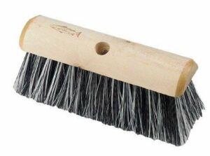 P2 BLACK WHITE MINI YARD BRUSH SALMON