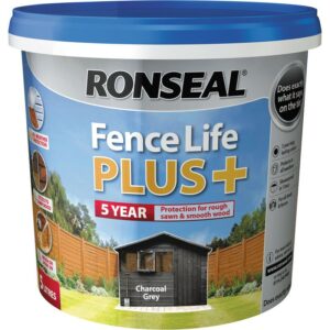 RONSEAL 5YR F/LIFE PLUS CHARCOAL GREY 5L