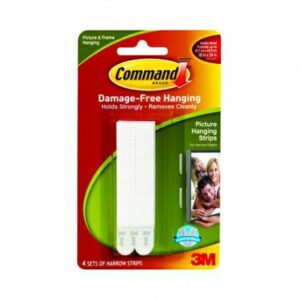 3M COMMAND NARROW PICTURE HANGING STRIPS