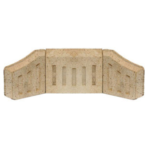 9″ FIRE BRICK BACK