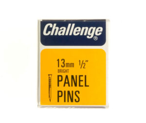 30g Box of 13mm BRIGHT STEEL PINS CHALLENGE