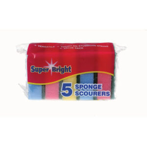 Superbright Sponge Scourers 5pk