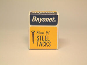 50g BOX PK OF 20MM BLUES STEEL TACKS