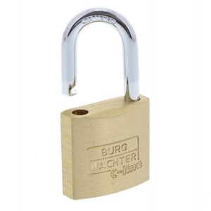 BURG WACHTER 30MM BRASS PADLOCK