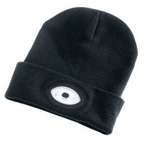 DRAPER BEANIE HAT WITH TORCH