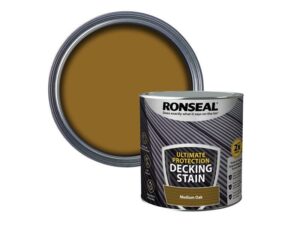 RON DECK STAIN MEDIUM OAK 2.5L D90074