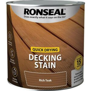 RON DECK STAIN RICH TEAK 2.5L D90078