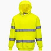 PORTWEST HI VIS HOODIE SM