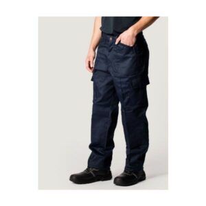 SUPERPRO NAVY WORK TROUSERS 32 REG