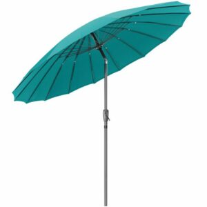 Shanghai Parasol 2.7m Aqua D84052