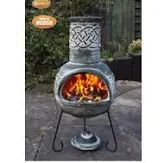 PELO MEXICAN CHIMENEA MED GREY INC STAND