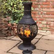 OPERA MED CAST IRON CHIMENEA