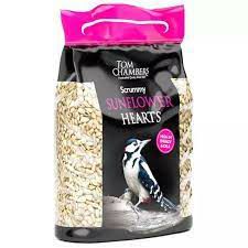 Scrummy Sunflower Hearts – 25% FOC – 2.5kg