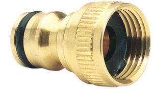 BRASS TAP CONNECTOR 1/2″ CAP