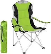 Padded Camping Chair Green BB-FC170