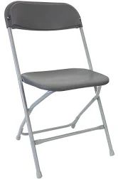 Folding Chair Grey BB-FC173