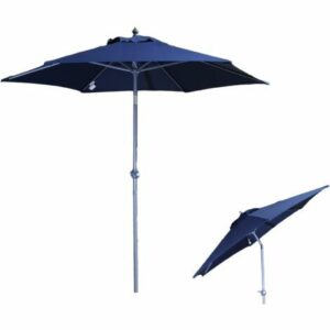 Aluminium Parasol Blue 2m