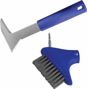 Auto-Lock Patio Steel Brush  Weeder