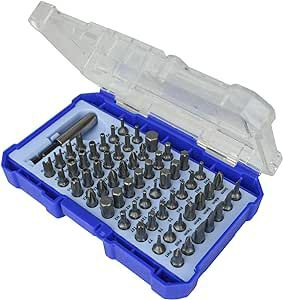 Screwdriver Bit Set, 61 Piece