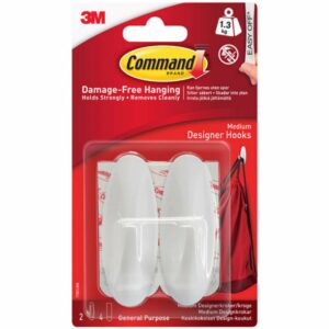 COMM OVAL HOOKS(M) X2      17081 D80077