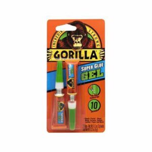 Gorilla 3gm Superglue Gel 2pk