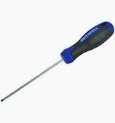 Soft Grip Screwdriver Flared Slotted Tip 5.5 x 100mm