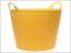 Heavy-Duty Polyethylene Flex Tub 60 litres Yellow