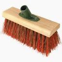 Bassine/PVC Yard Broom Red 250M