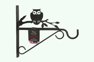 OWL HANGINGING BASKET BRACKET